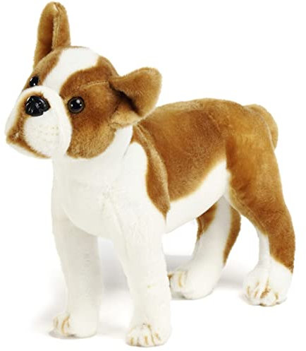 TigerHart Bobby The Boston Terrier Boxer - 14 Inch Stuffed Animal Plush