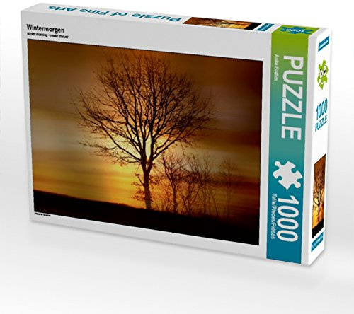 CALVENDO Puzzle Wintermorgen | 1000 Teile Lege-Größe 64 x 48 cm Foto-Puzzle für glückliche Stunden