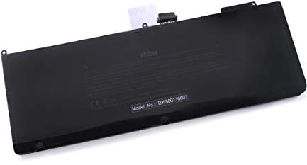 vhbw 1x Akku kompatibel mit Apple MacBook Pro 15.4 2.66GHz Core 2 Duo Notebook (4400 mAh, 11,1 V, Li-Polymer)
