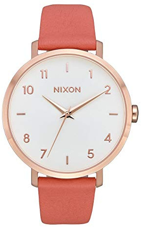 Nixon DamenArmbanduhr Analog Quarz Leder A1091-3028-00
