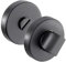 Matte Black Thumb Turn Lock for Bathroom Doors