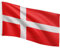FLAGMASTER Flagge, 30 verschiedene Fahnen zur Wahl, Größe 120 cm x 80 cm, Dänemark