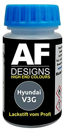 Lackstift für Hyundai V3G Star Dust Metallic schnelltrocknend Tupflack Autolack