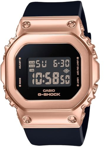 G-Shock by Casio Women's GMS5600PG-1 Digital Watch Rose Gold/Black