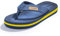 FITORY Homme Confortable Tongs été antidérapante Chaussures de Plage & Piscine Taille Bleu/Jaune 46 EU