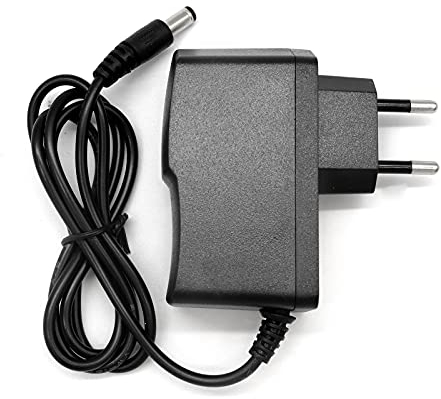RUIZHI Adaptador de Corriente 9V 1A Adaptador Alimentación Cargador Power Adapter para Báscula Electrónica, Cinturón de Luz LED, DVD Móvil