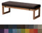 Kimgull Bankauflage Sitzkissen Bank Bankkissen Sitzauflage Sitzpolster Sitzbank Auflage Polster fur Banke Kissen Kissenauflage for Küchenbank Gardenbank Essbank (170X40X5CM Tiefes Hanfschwarz)