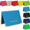 Glamified - Funda de piel para tarjetas de viaje de ostra, azul claro, 10,5 cm, Casual
