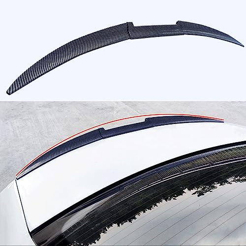 Auto Heckspoiler für Buick Enclave Encore Lacrosse Regal Park Avenue Opel Insignia, Kofferraum Spoiler Heckflügel Heckdach Flügellippe Außen Modifizierte Zubehör,A/Carbonfiberlook