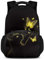 Pzuqiu Mochila de viaje de gato mariposa para hombres y mujeres, mochila para laptop de 17 pulgadas con lonchera aislada, mochila de computadora de gran capacidad para el trabajo y viajes