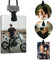 Duftbaum Auto Personalisiert,OXYEFEI Autospiegel Anhänger,Verbessertes Modell,Beidseitig mit Deinem Foto, Faserbaumwolle Wiederverwendung,Langanhaltender Duft, Autogeschenke für Ihre Ehemann(Rechteck)