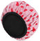Shower Cap for Women Waterproof Shower Cap Triple Layer Terry Cloth Lined PEVA Exterior Dry Hair Cap Large Bath Hair Cap Lining Elastic Band Shower Caps for All Hair Lengths