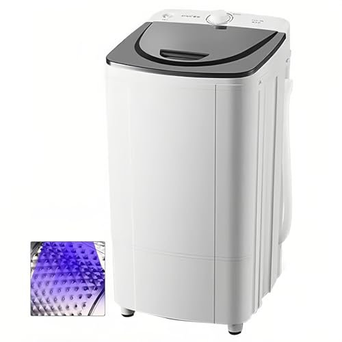 Centrifuga 10 kg di Grande capacità, centrifuga a Risparmio energetico, asciugatrice Portatile a Luce Blu a 360°, Lavatrice salvaspazio, 2800 Giri/min, Adatta per Adulti