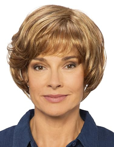 Perücke Rosalie - Lockiger, gestufter French-Short-Bob für einen modischen & eleganten Auftritt