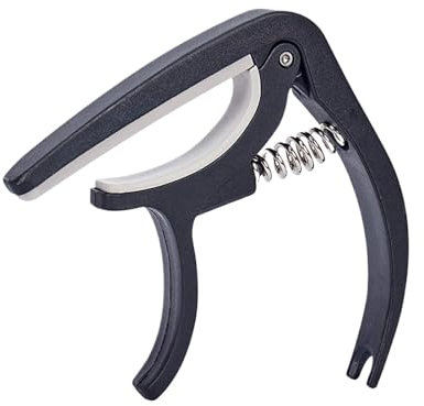 demaxiyad Capodastre de guitarra acústica, pinza de guitarra - Pinza de afinación para guitarra folk | Pinza de resorte portátil, accesorios de guitarra multifuncional para guitarra Folk, guitarra