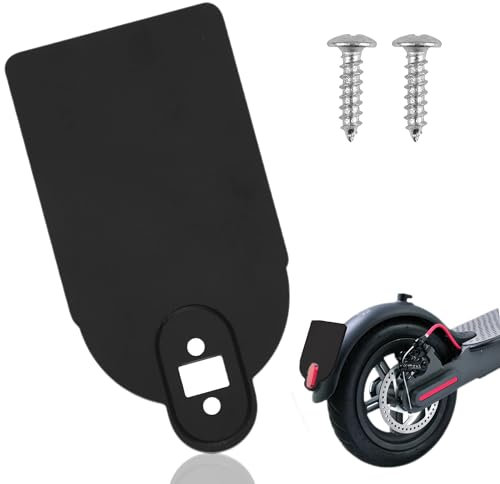 QIUMING e Scooter kennzeichenhalter e Scooter nummernschild Halterung kennzeichenhalter e Scooter Metall Robustes Material mit Schrauben kompatibel mit M365 M365 Pro für xiaomi (Metall)