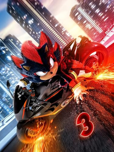 Postercinema Sonic The Hedgehog 3 - cm 30 x 40