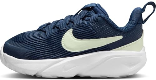 Nike DX7615-409 Nike Star Runner 4 Herren Midnight Navy/Volt Tint-Dusty Cactus EU 35.5
