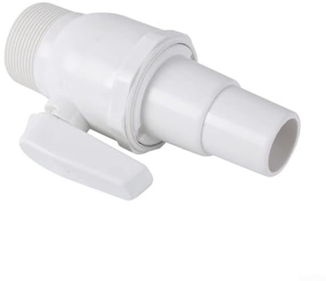 Besttoolifes SP0729 Robinet d'arrêt de piscine Raccord de vanne d'arrêt Accessoire Débit d'eau efficace Installation facile pour tuyaux de piscine