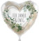 Folienballon 'Für immer und ewig' Brautpaar Luftballon Hochzeit Geschenk Glückwunsch Verlobung Liebe Jubiläum Ballon Made in EU