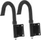 STOBOK 2Pcs Heavy Duty Ladder Hooks Iron Ladder Roof Hooks with Anti-Fall Design for Extension Ladders Attic Stairs and Outdoor Use Supports Up