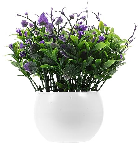 ULTECHNOVO Künstliche Topfpflanzen Bonsai Dekoration Für Wohnzimmer Büro Tischdekoration Ohne Wasser Und Sonneneinstrahlung