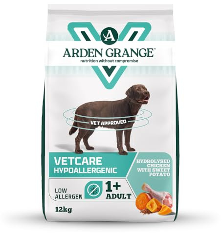 Arden Grange VetCare Hypoallergenic Adult Dry Dog Food - Hydrolysed Chicken With Sweet Potato (12kg)