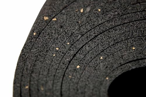 Anti-Rutschmatte Rolle in verschiedenen Stärken, Breiten und Längen 5.000mm / 5m / 10.000mm 10m Antirutschmatte LKW PKW zur Ladungssicherung VDI 2700 geprüft Rollenware (6x125x5.000mm)