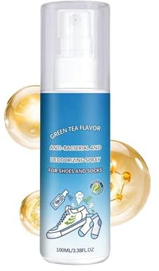 Spray pour pieds qui transpirent,100ml Éliminateur d'Odeurs pour Chaussures | Spray pour Pieds et Chaussures,pour Randonnée Camping Sport Extérieur Temps Chaud Voyage Après l'Effort Maison