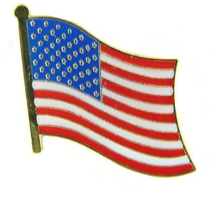Flaggen Pin Fahne USA Pins Anstecknadel Flagge