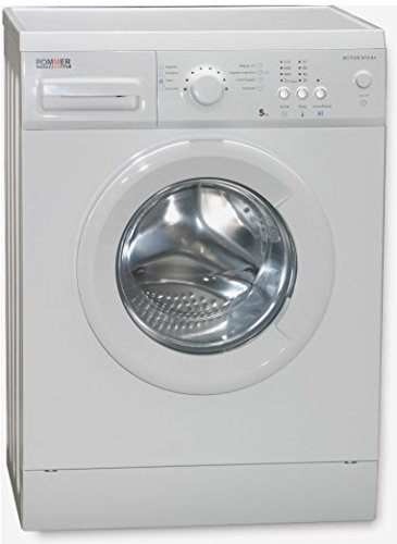 ROMMER ACTIVE 915 A+ Independiente Carga frontal 5kg 800RPM A+ Blanco - Lavadora (Independiente, Car