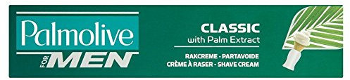 Palmolive Classic Rasiercreme mit Palmenextrakt für Männer, 100 ml, 24 Stück