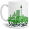 Tassendruck Dortmund-Tasse Skyline - Kaffeetasse/Mug/Cup - Qualität Made in Germany