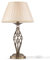 MAYTONI DECORATIVE LIGHTING Tischlampe Tischlampe Nachttischlampe Klassischer Stil Chic Bronzefarbenes Metallgestell mit Kristall verziert 1 Glühbirne nicht inbegriffen 40 W E14 220V -240V