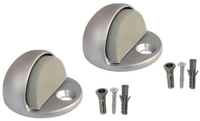 QCAA Solid Brass Surface Bolt, 3, Satin Nickel, 150 Pack, Made in Taiwan