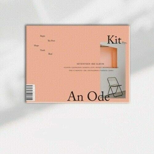 Seventeen 'An Ode' 3rd Regular Album Kihno Kit Version Air-Kit+3p Postcard+27p PhotoCard+Message PhotoCard Set+Tracking Kpop Sealed