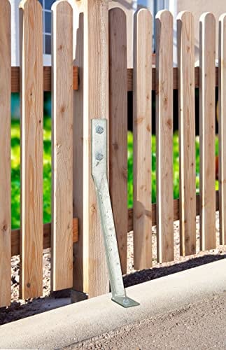 Trendline Sturmanker Windanker Pfostenstütze 645mm Sturmsicherung für Zaunsystem