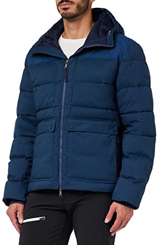 Schöffel Herren Insulated Jacket Boston M, sportliche Winterjacke mit Kapuze, wasserdichte und windabweisende Outdoor Jacke, moonlit ocean, 56