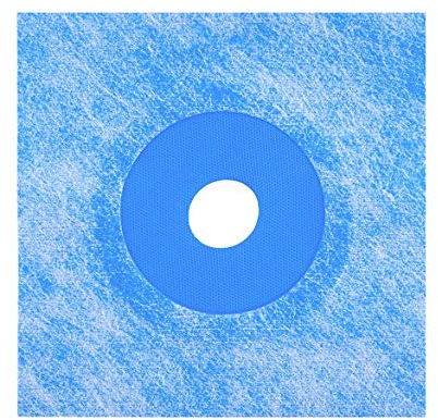 Isolbau Wandmanschette P3 Dichtband - Wasserdichte Manschette für Sanitär, Dusche, Bad - Innen & Außen - 150 x 150 mm