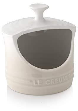 Le Creuset Stoneware Salt Pig, Stoneware, Meringue