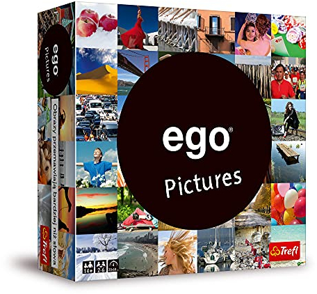 Trefl - Ego Pictures - Planschspiel, Bilder, Familien-Spiel, Vereinsspiel, Karty, 2 bis 6 Spieler, für Erwachsene und Kinder ab 14 Ja