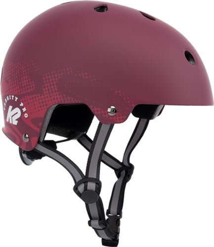 K2 Skates Unisex Inline Skates Varsity PRO, Burgundy, 30G4231.1.1.M