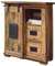 Möbel Jack Sideboard - Mangoholz massiv - B 75 cm - 1 Rolltür
