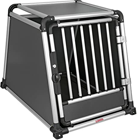 LAMPA 60509 Transportbox Tiertransportbox Kofferraum 92cm 65cm 70cm Aluminium Stoff
