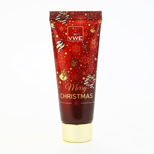 10 X Handlotion mit weihnachtlichem Duft und Design für Weihnachten, 15ml - 10er Set - Geschenkidee/kleine Give-Away zu Weihnachten - ROT/GOLD
