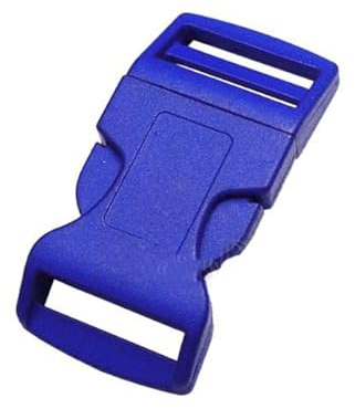 10 Stück gebogene seitliche Verschlussschnalle Clipverschluss Kunststoffverschluss Rucksackriemen Tasche Gurtband Haustiere Halsband Zubehör 15 mm 20 mm 25 mm-26 mm,Blau