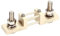 LOUIKA FL-2D DIN43703 Typ Shunt 250A 300A 400A 500A 600A 60mV 100mV Messing DIN Kupfer Widerstand DC Shunts for Strommessung (Size : 250A, Color : 60mV (Standard))