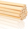 Mbsomnus 25 Stück Bambusstäbe zum Basteln 30cmx8mm Holzstäbe zum Basteln Holzstäbchen Rundstab Holz für Kindererziehung Bastelmaterial Handgemachte Geschenke Zuckerwatte Stäbe Dekorationen DIY