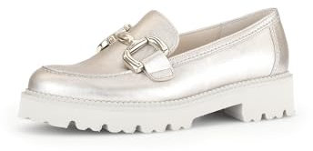 Gabor Damen Slipper, Frauen Slip On,Best Fitting,Businessschuhe,Slip-ons,Mokassins,Halbschuhe,Schlupfschuhe,schluepfschuhe,Puder,40 EU / 6.5 UK