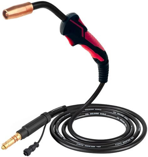 MIG Schweißpistole, Taschenlampe, 100 A, 4,5 m, Ersatz für Lincoln Magnum 100L K530-6, passend für Lincoln Mig Gun SP-140T 180T, Easy-Core 140, 180, Weld-Pak 125, 125HD, 140HD usw